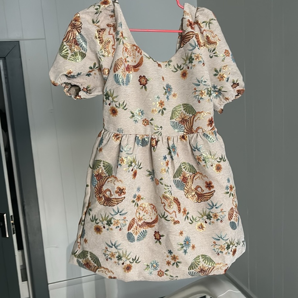 Storia Floral Mini Dress - winter collection - NWT